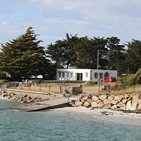 villa les pieds dans l eau Carnac Extérieur photo